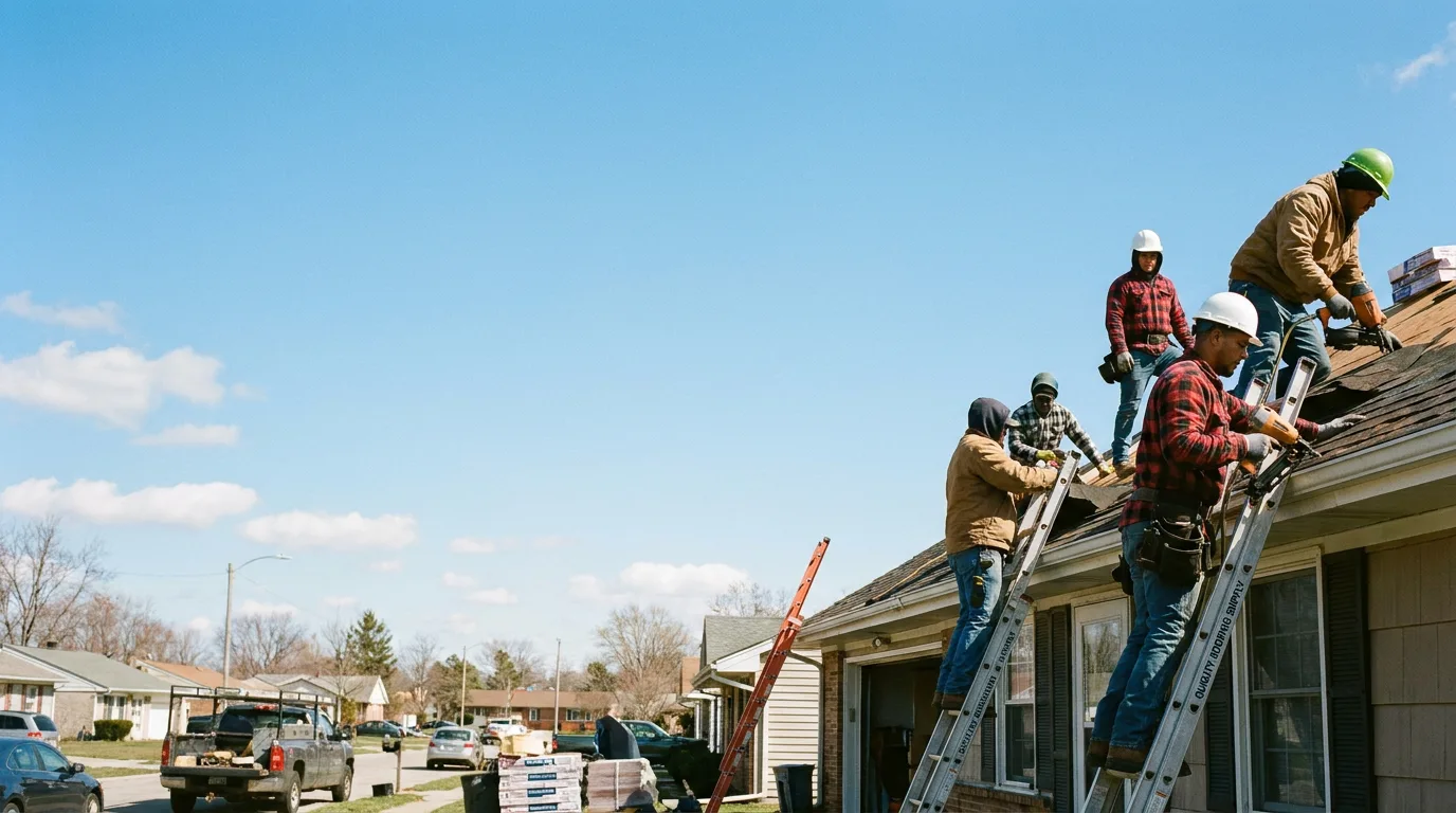 Roofing in Pewamo, MI near me